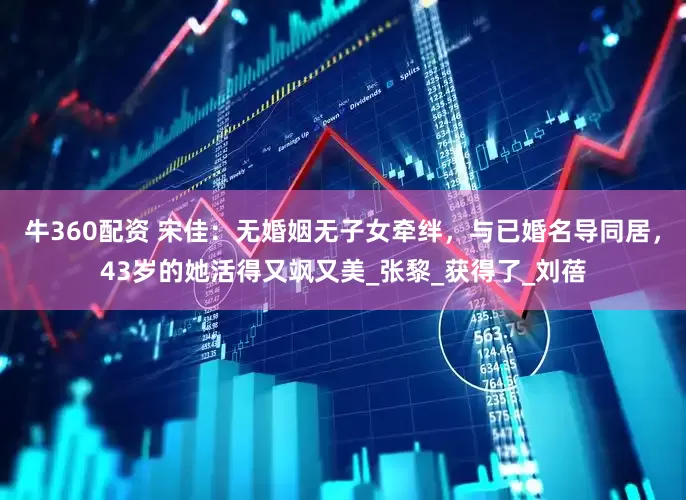 牛360配资 宋佳：无婚姻无子女牵绊，与已婚名导同居，43岁的她活得又飒又美_张黎_获得了_刘蓓