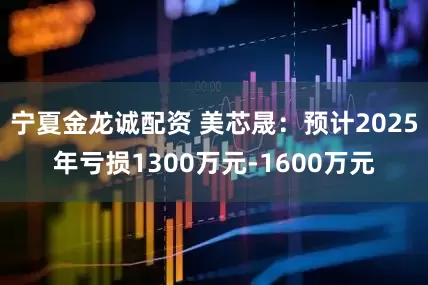 宁夏金龙诚配资 美芯晟：预计2025年亏损1300万元-1600万元